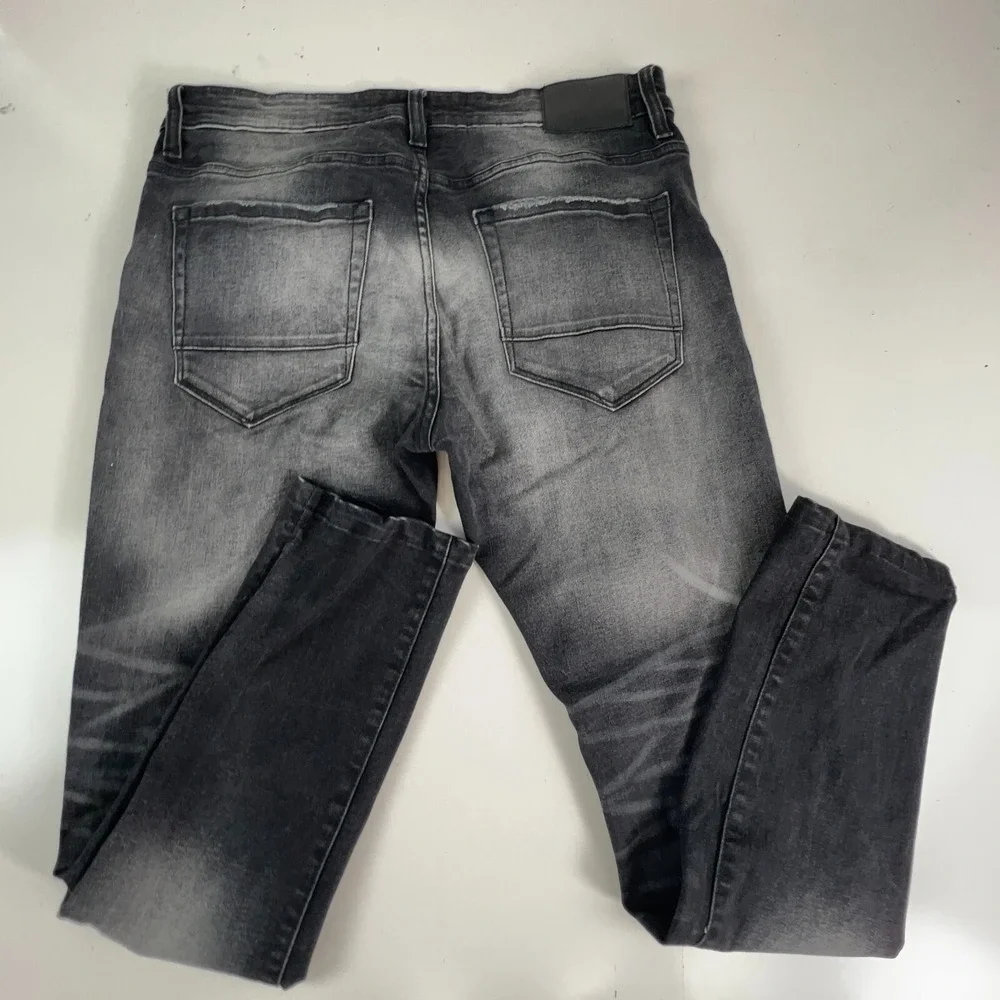 Jordan Craig‎ Mens Denim Jeans Gray  Black Sean Legacy Edition 5 Pocket 34/29